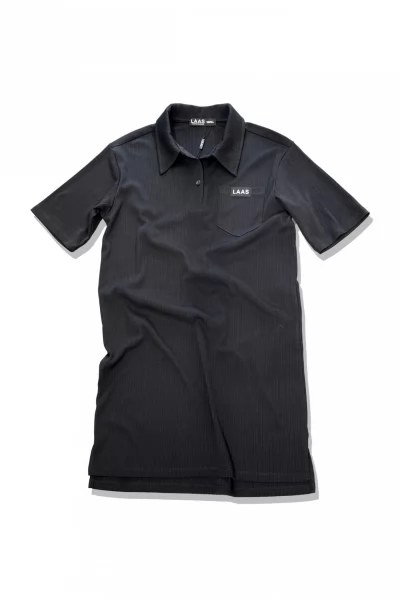 ĐẦM POLO SUÔN TÚI GÂN ĐEN