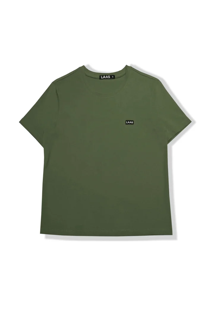 ÁO THUN COTTON TAG 03 XANH LÍNH