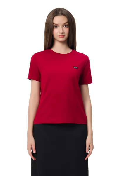 ÁO THUN COTTON TAG 03 ĐỎ ĐÔ