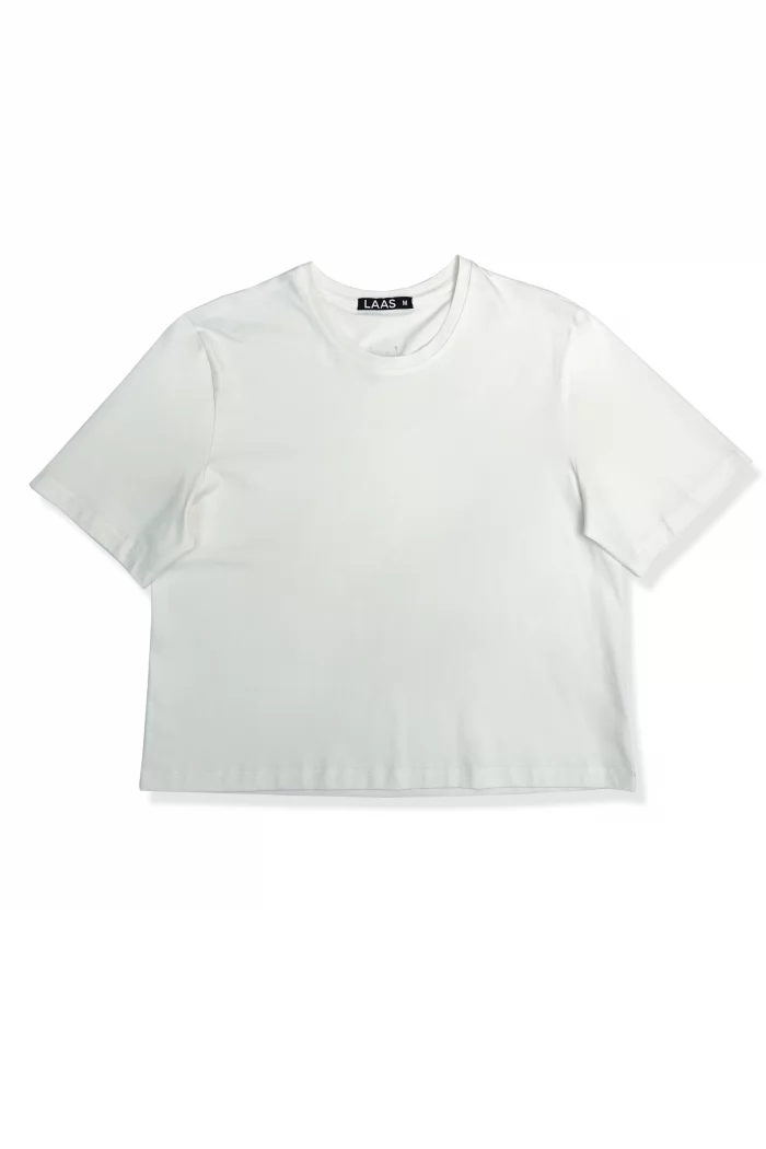 ÁO THUN COTTON TAY NGẮN TRẮNG