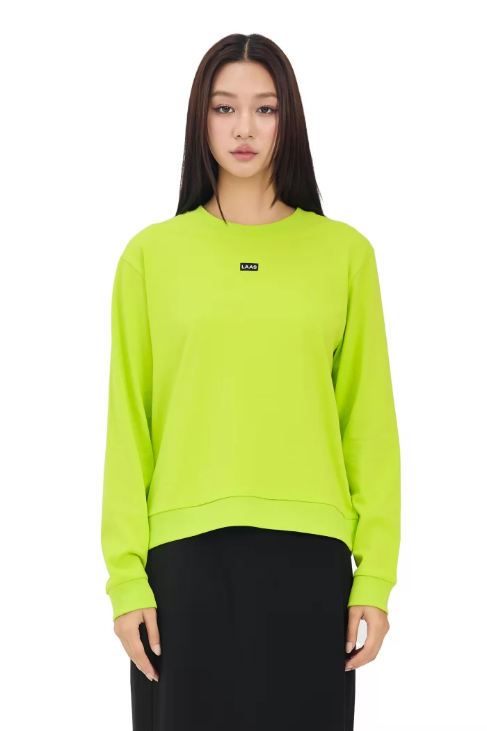 ÁO THUN COTTON 2C BO TAY DÀI DẠ QUANG