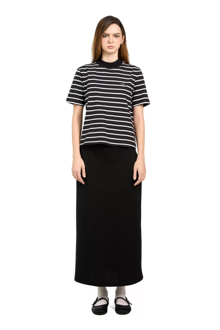 CHÂN VÁY DÀI CÁ SẤU ĐEN