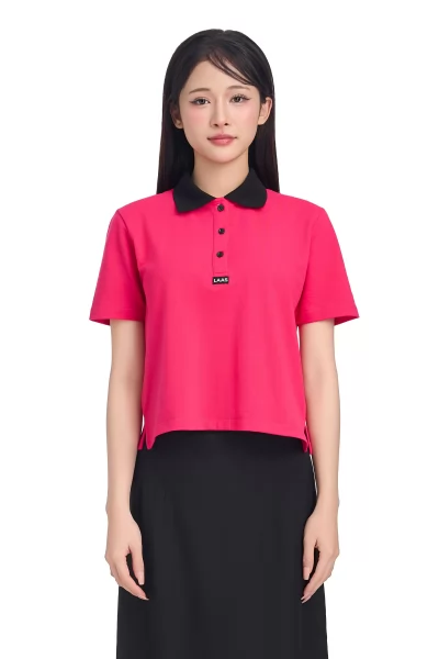 ÁO POLO CÁ SẤU TAY NGẮN HỒNG