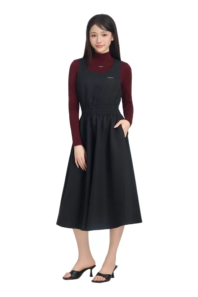 ĐẦM XÒE NẸP NÚT ĐEN