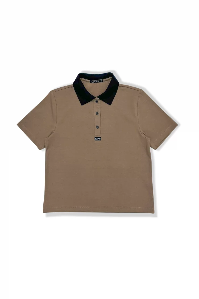 ÁO POLO CÁ SẤU TAY NGẮN NÂU