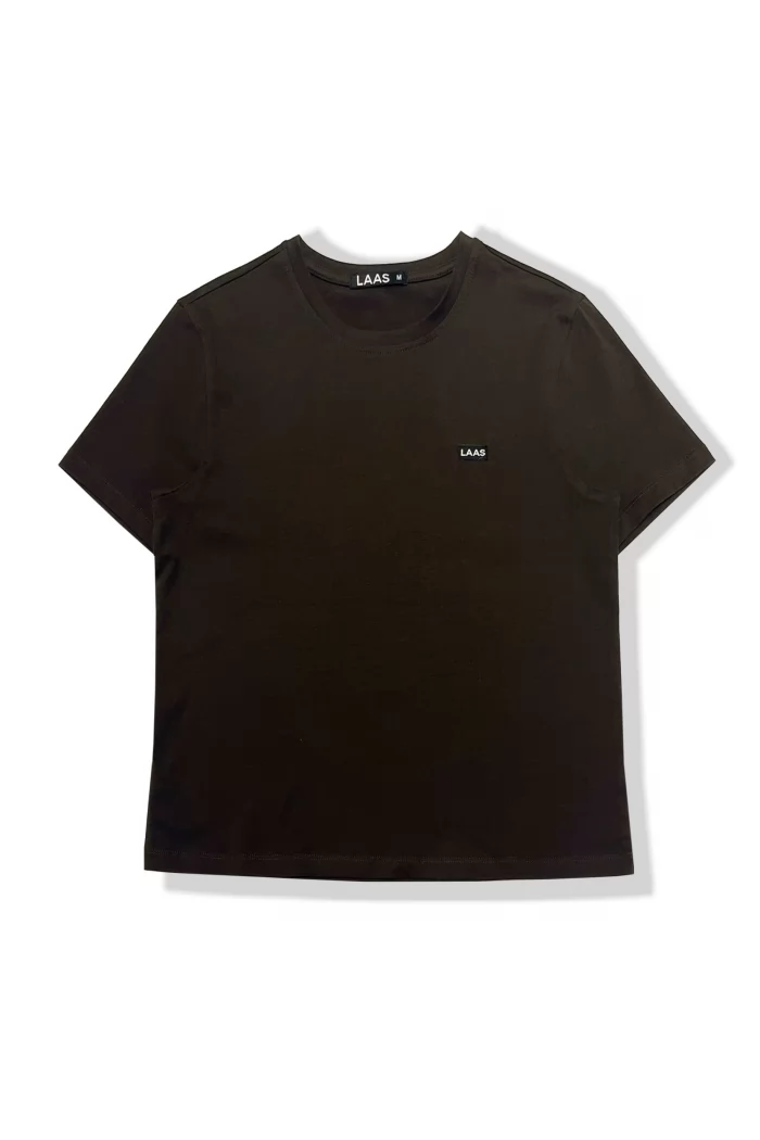 ÁO THUN COTTON TAG 03 NÂU ĐẬM