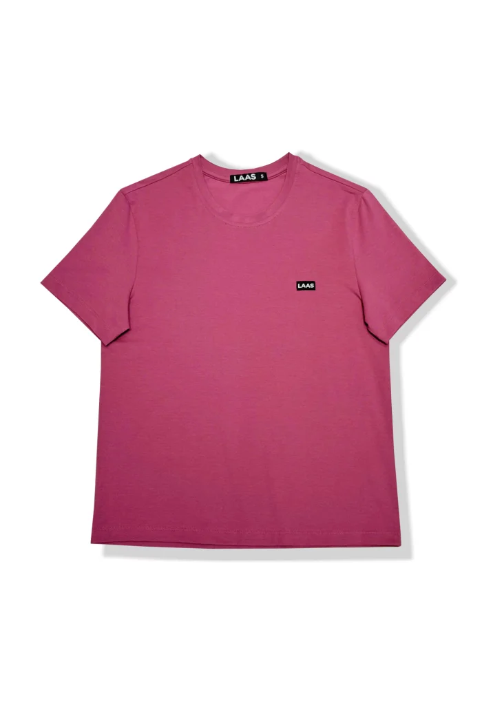 ÁO THUN COTTON TAG 03 TÍM MẬN