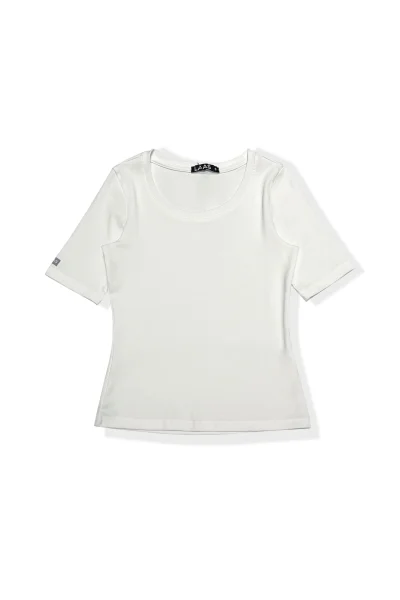 ÁO RIP COTTON CỔ RỘNG TRẮNG