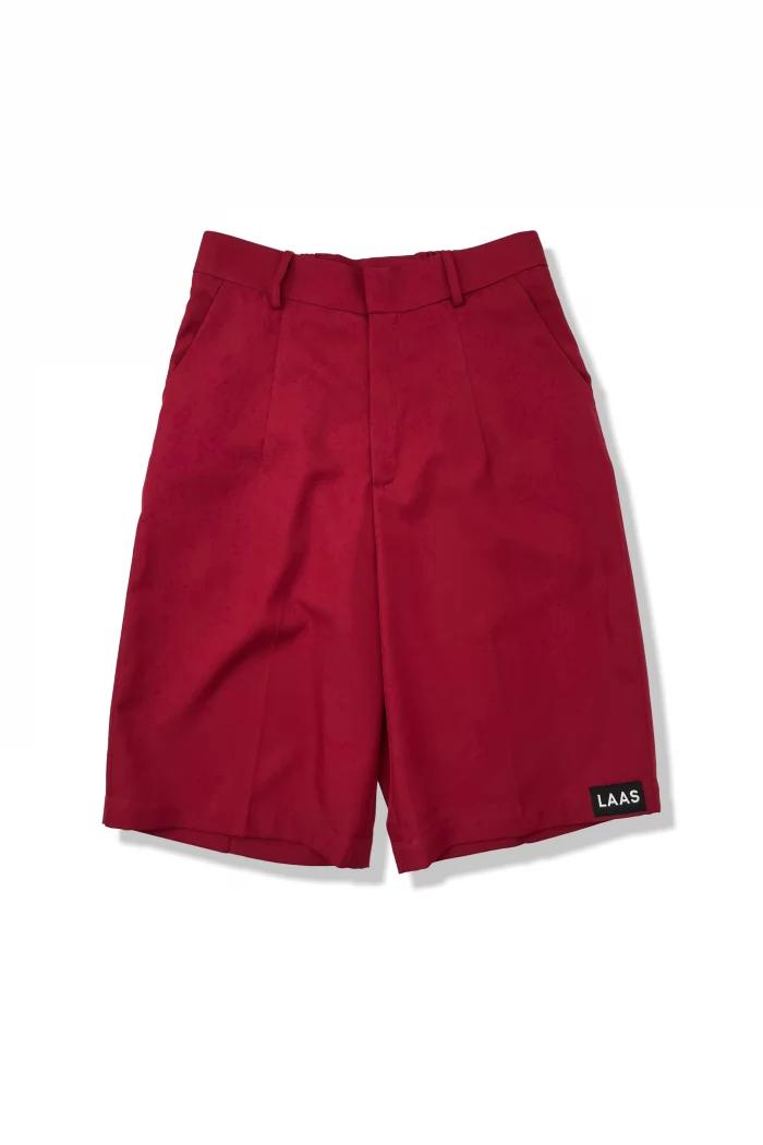 QUẦN SHORT LOGO FABRIC ĐỎ